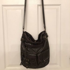 Brown crossbody purse